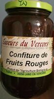 Confiture de fruits rouges