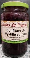 Confiture de myrtille sauvage