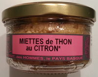 Miettes de thon au citron
