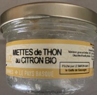 Miettes de thon au Citron bio