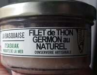 Filet de thon germon au naturel