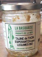 Tajine de thon esperentza aux légumes bio