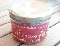 Rillettes de poulet fumé