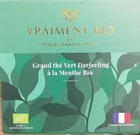 Grand thé Vert Darjeeling à la Menthe Bio