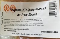 Fougasse d'aigues mortes du p'tit Joanin