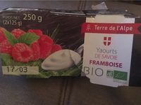 Yaourts framboise