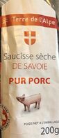 Saucisse seche de savoie