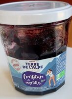 Confiture de myrtilles bio