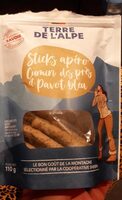 Sticks apéro cumin des près et pavot bleu