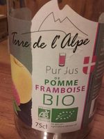 Pur jus pommé framboise bio