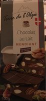 Chocolat au lait Mendiant