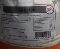 Farine De Sarrasin