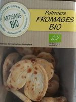 Palmiers fromages bio