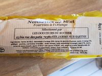 Nonnettes au Miel Fourrées à l'Orange