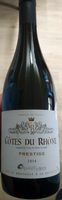 Côtes du Rhône Prestige 2014