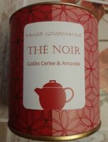 Thé noir goût cerise et amande