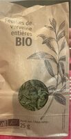 Feuille de verveine entieres