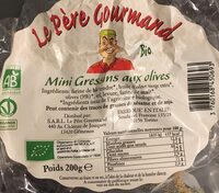 Gressin aux olives