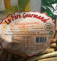 Mini Gressins au Romarin