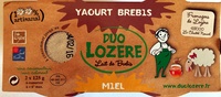Yaourt brebis miel