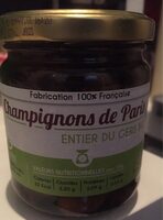 Champignons de Paris entiers du Gers bio