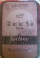 Crème glacée chocolat noir