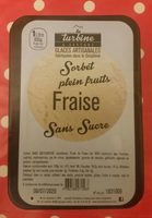 Sorbet plein fruits Fraise Sans sucre