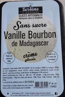 Crème glacée vanille bourbon sans sucre