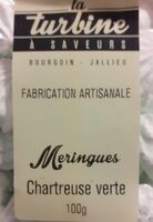 Meringues Chartreuse verte