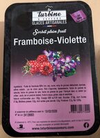 Sorbet plein fruit Framboise-Violette