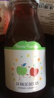 Jus de pomme framboise
