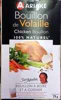 Bouillon de volaille à boire et à cuisiner 100% naturel