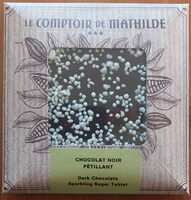 Chocolat noir pétillant