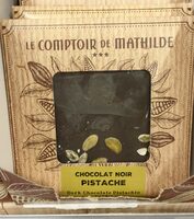 Chocolat noir pistache