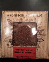 Chocolat Mathilde Carré Lait Caramel Beurre Salé