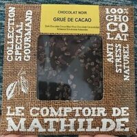 Chocolat Noir Grué de Cacao