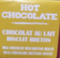 Chocolat au lait biscuit breton