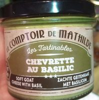 Les tartinables - Chevrette au Basilic
