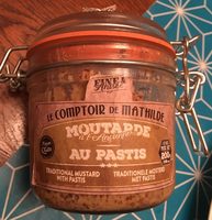 Moutarde a l ancienne au Pastis