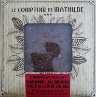Chocolat au lait Caramel& Fleur de sel