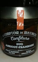 Confiture duo Abricot-Framboise