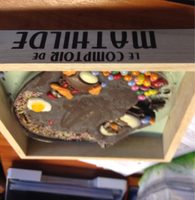 Oeuf a casser noir -paques