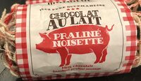 Saucisson Chocolat au lait praliné noisette
