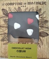 Chocolat noir coeur