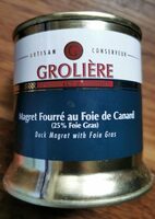 Magret fourré au foie gras de Canard
