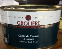 Confit de canard 4 cuisses