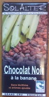 Chocolat Noir à la banane
