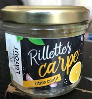 Rillettes carpe citron confit