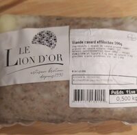 Viande de canard effilochée