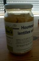 Houmous aux lentilles corail bio